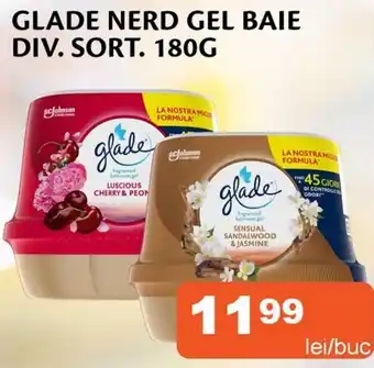 Unicarm GLADE Nerd gel baie div. sort. Ofertă