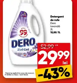 PROFI Detergent de rufe Dero lavandă Ofertă