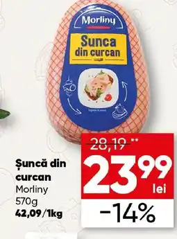 PROFI Șuncă din curcan Morliny Ofertă