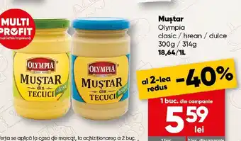 PROFI Mustar Olympia Ofertă