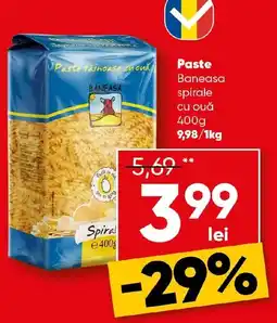 PROFI Paste Baneasa spirale cu ouă Ofertă