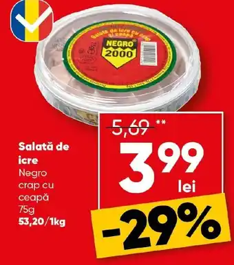 PROFI Salată de icre Negro crap cu ceapă Ofertă