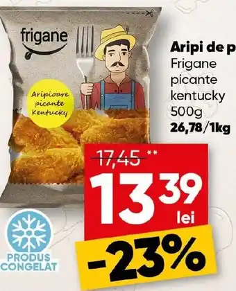 PROFI Aripi de pui Frigane picante kentucky Ofertă