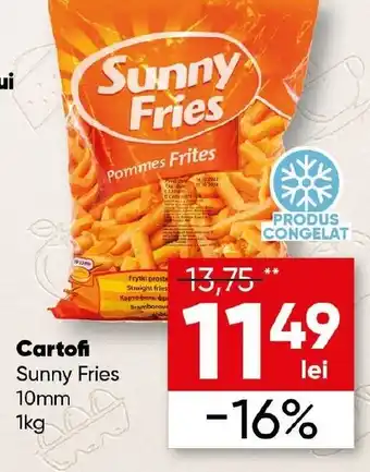 PROFI Cartofi Sunny Fries 10mm Ofertă