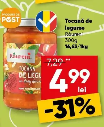 PROFI Tocană de legume Râureni Ofertă