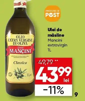 PROFI Ulei de măsline Mancini extravirgin Ofertă