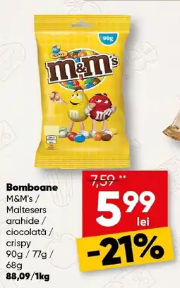 PROFI Bomboane M&M'S Ofertă