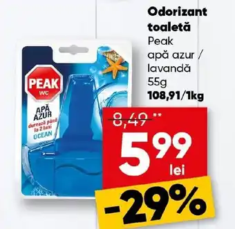 PROFI Odorizant toaletă Peak Ofertă