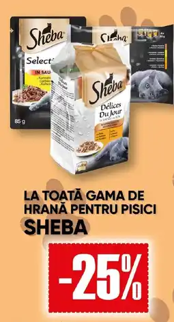 PROFI La toată gama de hrană pentru pisici Sheba Ofertă