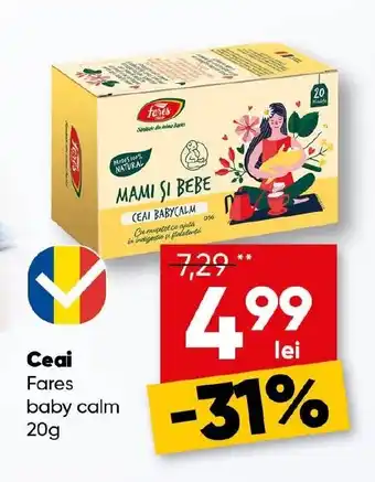 PROFI Ceai Fares baby calm Ofertă