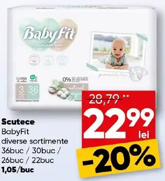 PROFI Scutece BabyFit Ofertă