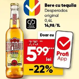 PROFI Bere cu tequila Desperados Ofertă