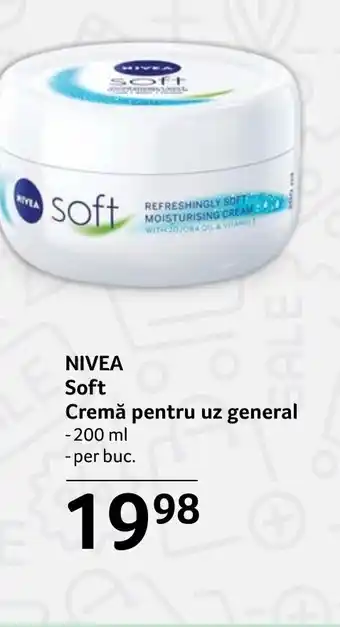 Selgros NIVEA Soft Cremă pentru uz general Ofertă