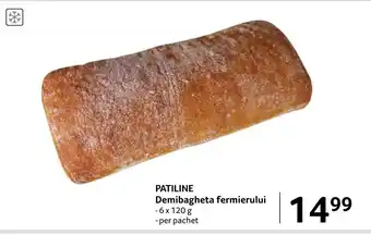 Selgros PATILINE Demibagheta fermierului Ofertă