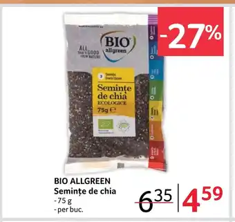 Selgros BIO ALLGREEN Semințe de chia Ofertă