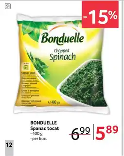 Selgros BONDUELLE Spanac tocat Ofertă