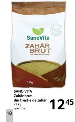 Selgros SANO VITA Zahăr brut din trestie de zahăr Ofertă