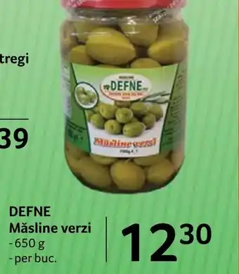 Selgros DEFNE Măsline verzi Ofertă