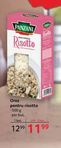 Selgros PANZANI pentru risotto Ofertă