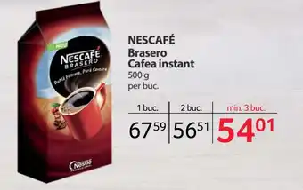 Selgros NESCAFÉ Brasero Cafea instant Ofertă