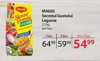 Selgros MAGGI Secretul Gustului Legume Ofertă