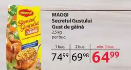 Selgros MAGGI Secretul Gustului Gust de găină Ofertă