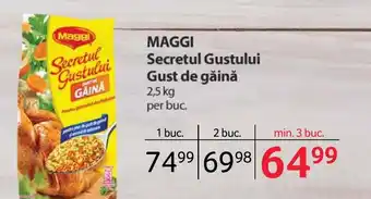 Selgros MAGGI Secretul Gustului Gust de găină Ofertă