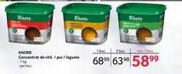 Selgros KNORR Concentrat de vită / pui / legume Ofertă