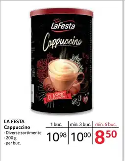 Selgros LA FESTA Cappuccino Ofertă