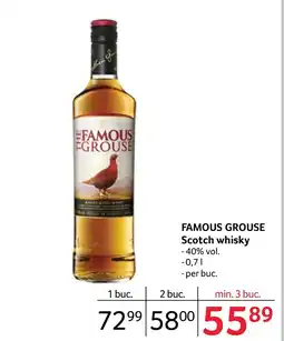 Selgros FAMOUS GROUSE Scotch whisky Ofertă