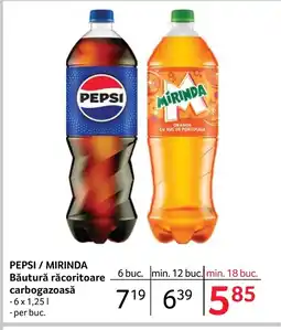 Selgros PEPSI / MIRINDA Băutură răcoritoare carbogazoasă Ofertă