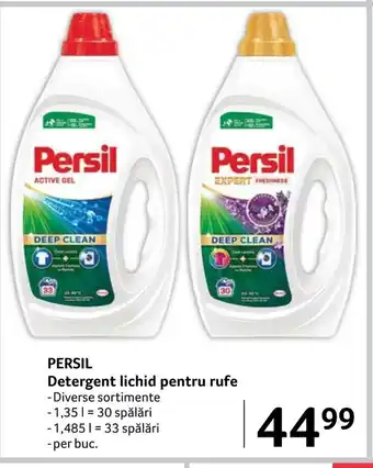 Selgros PERSIL Detergent lichid pentru rufe Ofertă