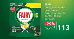 Selgros FAIRY Detergent capsule pentru vase Ofertă