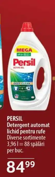 Selgros PERSIL Detergent automat lichid pentru rufe Ofertă