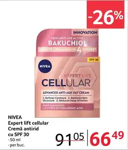 Selgros NIVEA Expert lift cellular Cremă antirid cu SPF 30 Ofertă