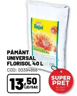 Ambient Pământ universal florisol Ofertă