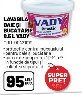 Ambient Lavabilă baie si bucătărie vady Ofertă