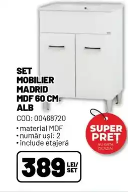 Ambient Set mobilier madrid MDF Ofertă