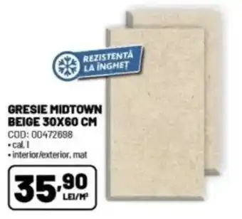 Ambient Gresie midtown beige Ofertă