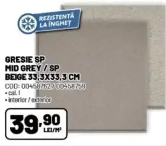 Ambient Gresie sp mid grey/sp beige Ofertă