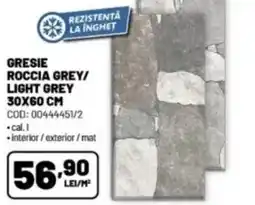 Ambient Gresie roccia grey/ light grey Ofertă