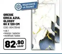 Ambient Gresie erica azul glossy Ofertă