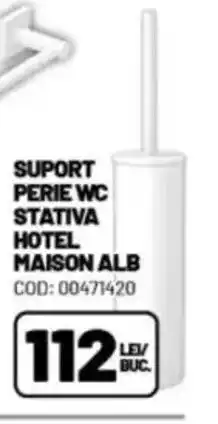 Ambient Suport perie wc stativa hotel maison alb Ofertă