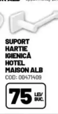 Ambient Suport hartie igienică hotel maison alb Ofertă