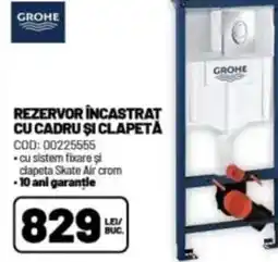 Ambient Rezervor incastrat cu cadru şi clapetă Ofertă