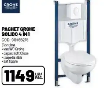 Ambient Pachet grohe solido 4 in 1 Ofertă