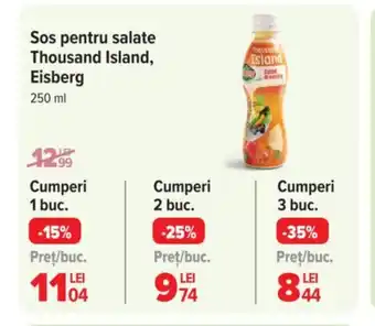 Carrefour Market Sos pentru salate Thousand Island, Eisberg Ofertă