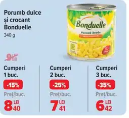 Carrefour Market Porumb dulce şi crocant Bonduelle Ofertă