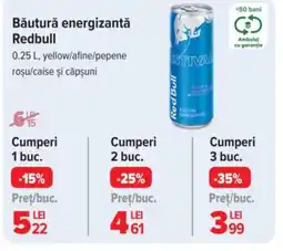 Carrefour Market Băutură energizantă Redbull Ofertă