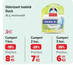 Carrefour Market Odorizant toaletă Duck Ofertă